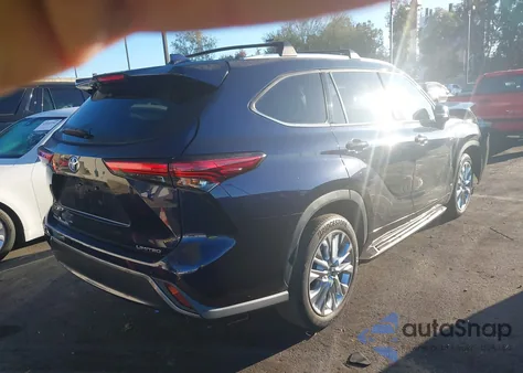 2021 Toyota Highlander Limited from USA, damaged, VIN 5TDYZRAH2MS058471